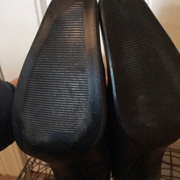 Maripé Mid Calf Thames Heels Square Toe Zip Wom7.5 - Picture 6 of 8